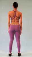 Ohemaa Kente Yoga Set (Purple)